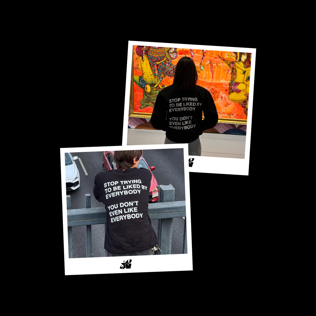 STOP TRYING CREWNECK