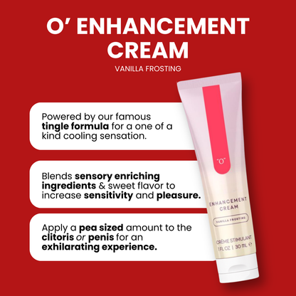 O' Enhancement Cream Vanilla Frosting