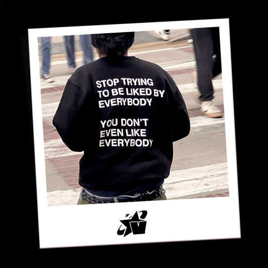 STOP TRYING CREWNECK