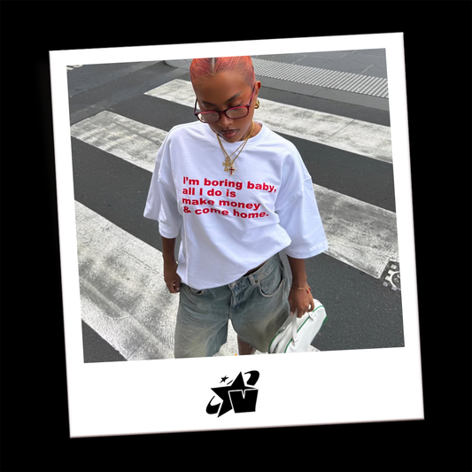 I'M BORING BABY TEE